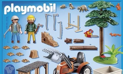 Трактор с товарач и ремарке Playmobil 6814 Lumberj