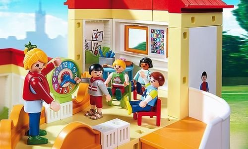Предучилищна занималня Playmobil 5567 къща занимал
