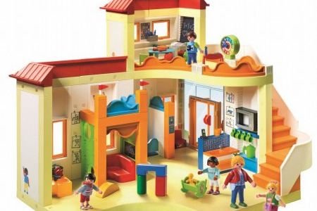 Предучилищна занималня Playmobil 5567 къща занимал