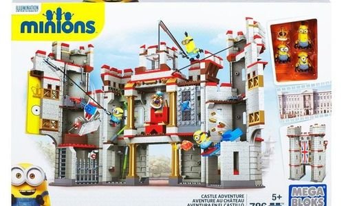 Конструктор Замък с миниони Mega Bloks Minions Cas