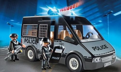 Полицейски ван със светлини и звук Playmobil 6043 