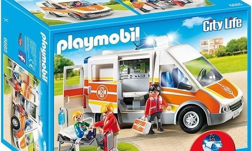 Линейка със звук и светлини Playmobil 6685 City Li