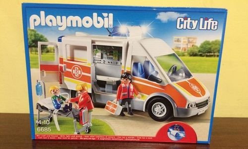 Линейка със звук и светлини Playmobil 6685 City Li