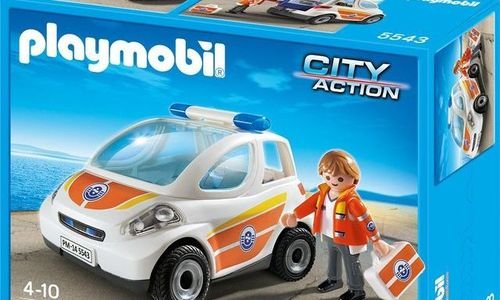 Кола за спешна медицинска помощ Playmobil 5543 Cit