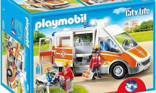 Линейка със звук и светлини Playmobil 6685 City Li