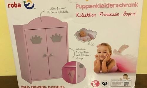 Гардероб за кукли с две врати Софи Roba Sophie 980