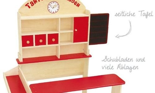 Дървен магазин за плодове и зеленчуци Roba Wooden 