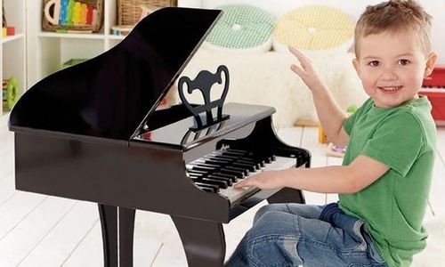 Дървен детски роял със стол Hape E0320 Happy Grand