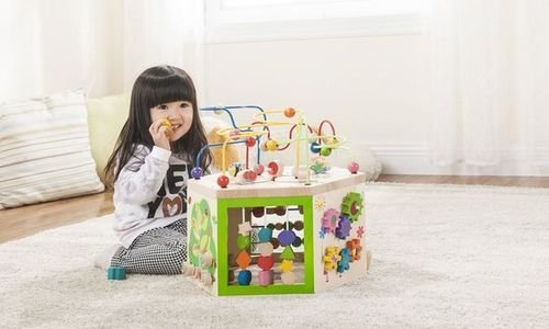  Интерактивен дървен куб Everearth 7in1 EE33285 Ga