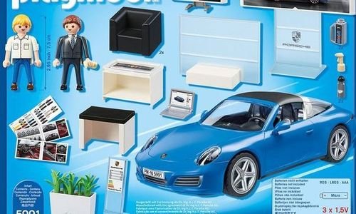  Количка Порше Playmobil 5991 Porsche 911 Targa 4S