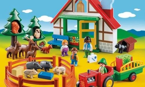Голяма ферма Playmobil 5058 от серия 1.2.3