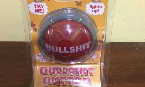 Бутон говорещ глупости Bullshit The Official BS Bu