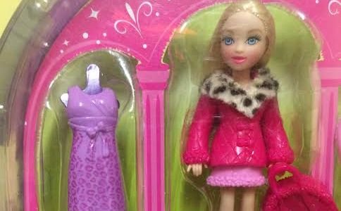 Kукла Поли с дрехи и домашни любимци Polly Pocket 