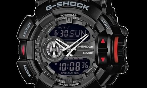 Часовник Casio G-Shock GA-400-1B Аналогов и цифров