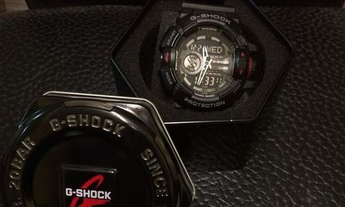 Часовник Casio G-Shock GA-400-1B Аналогов и цифров