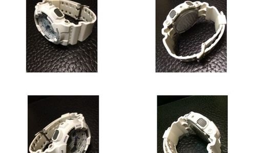 Часовник Casio G-Shock GA100A-7A White Watch 