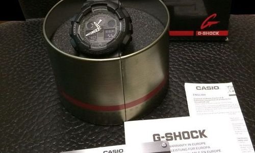 Часовник Casio G-Shock GA100-1A1 Watch Аналогов 
