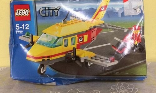 Конструктор Lego Sity 7732 Air Mail самолет лего