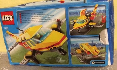 Конструктор Lego Sity 7732 Air Mail самолет лего