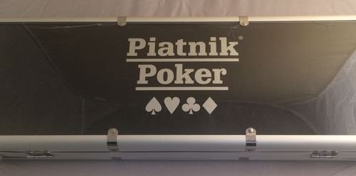 Професионален покер сет с 500 чипа Piatnik Poker 