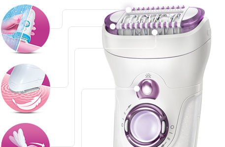 Епилатор самобръсначка Braun silk epil 9 SE 9961 