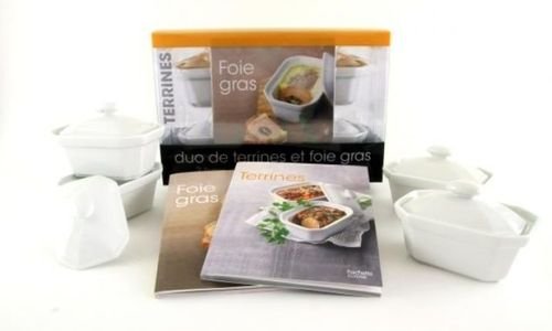 Порцеланови купички за приготвяне на терин Terrine