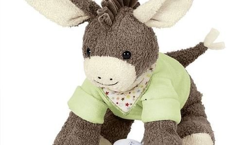 Музикална плюшена играчка магаренце Sterntaler