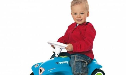 Детска количка BIG Bobby Car избутване яздене
