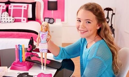 Кукла Barbie Airbrish Disegner Mettel CMM85 Барби 