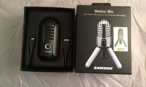 Микрофон Samson Meteor MIC USB Titanium black
