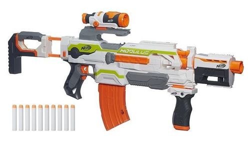 Hasbro Nerf N-Strike Modulus ECS-10 бластер Нърф п