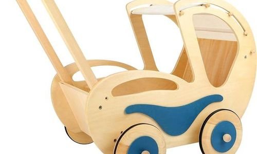 Дървена количка за кукли Small Foot Design ретро 