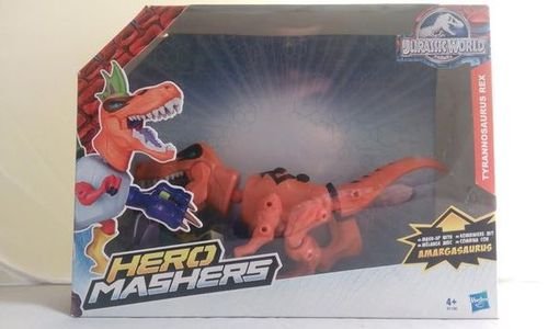 Сглобяващ се динозавър T-rex Jurassic World Hero 