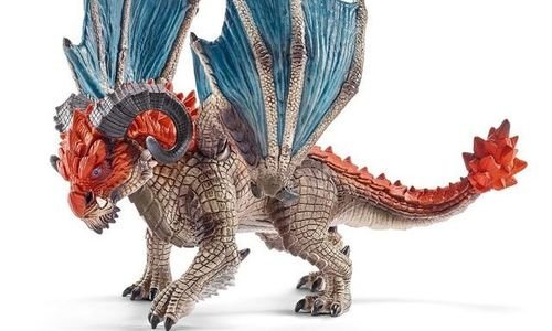 Дракон таран Schleich 70511 ръчно рисувана Фигурка