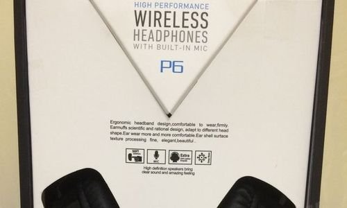 Слушалки с микрофон и управление Wireless P6 Stere
