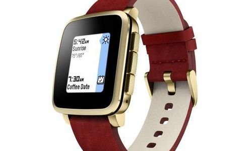 Часовник Pebble Time Steel smartwatch Smart смарт 