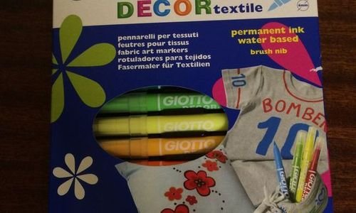 Маркери за рисуване на текстил Giotto Decor Textil