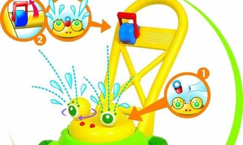 Детска косачка за трева проходилка Gowi Aqua Quak 