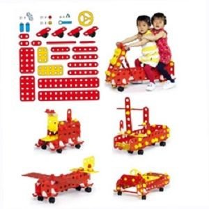 Конструктор дървен Maxamec 09025 Car Designer 119 
