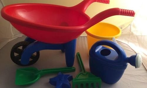 Ръчна количка с кофичка лопатка Аndroni Giocattoli