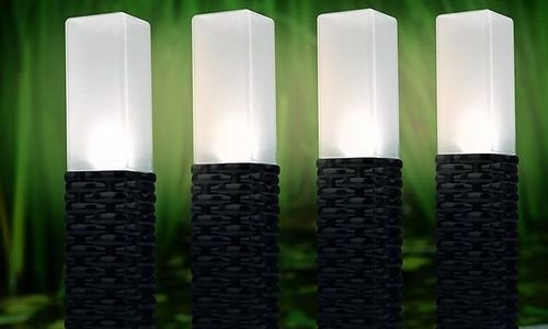 Соларни Led лампи Easymaxx Solar-Rattanleuchten 