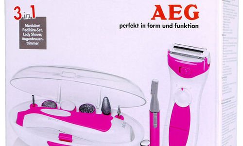 Дамски сет 3 в 1 AEG LBS 5676 комплект ел пила три
