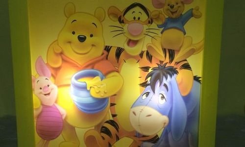 Детска нощна лампа Мечо Пух Led Disney Winnie the 