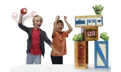 Детски комплект Angry Birds Vinyl Knockout Spinmas
