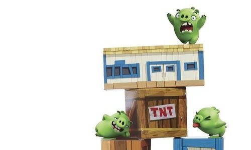 Детски комплект Angry Birds Vinyl Knockout Spinmas