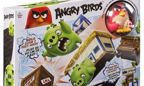 Детски комплект Angry Birds Vinyl Knockout Spinmas