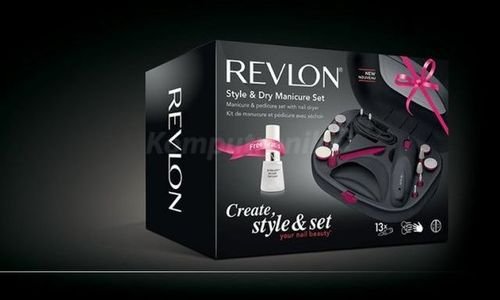 Електрическа пила Revlon Style and Dry Manicure Se