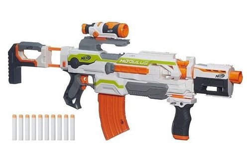 Hasbro Nerf N-Strike Modulus ECS-10 бластер Нърф 
