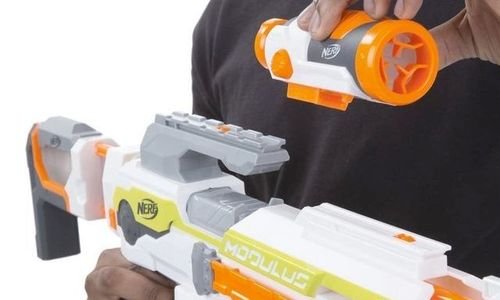 Hasbro Nerf N-Strike Modulus ECS-10 бластер Нърф 