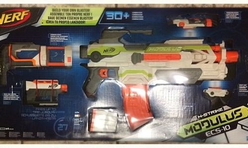 Hasbro Nerf N-Strike Modulus ECS-10 бластер Нърф 